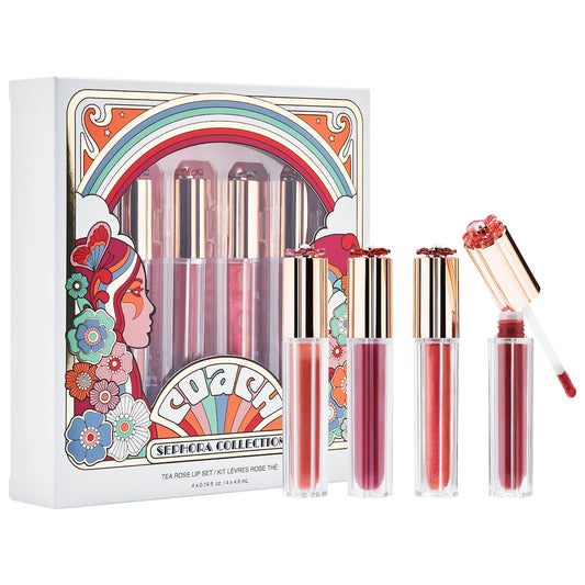 Coach X Sephora Collection Tea Rose Lip Gloss Set