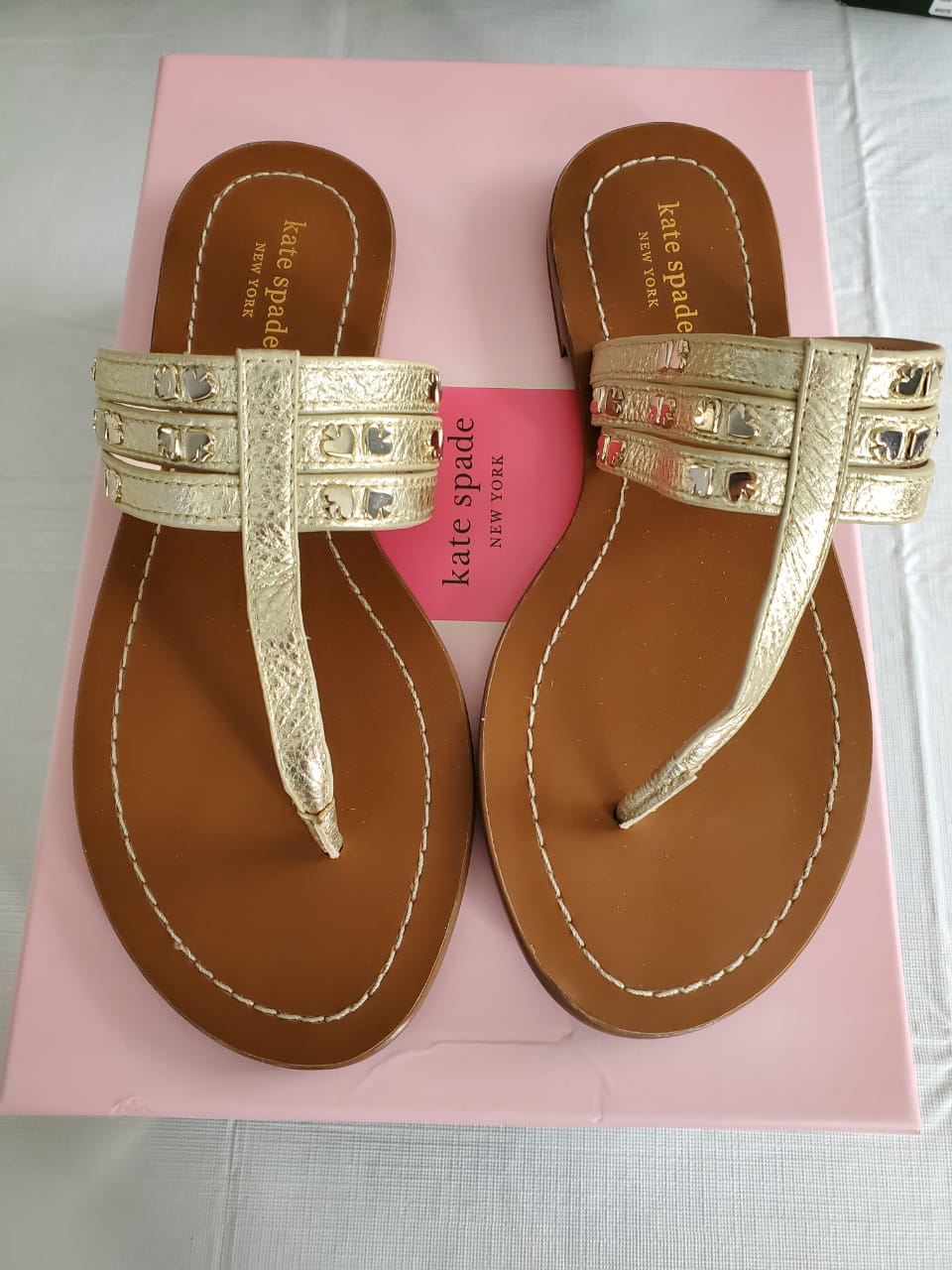 Sandalias Kate Spade Carol Spades Studded Piel OFERTA! - illa Elite Fashion Suppliers