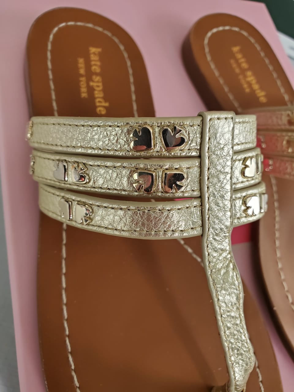 Sandalias Kate Spade Carol Spades Studded Piel OFERTA! - illa Elite Fashion Suppliers