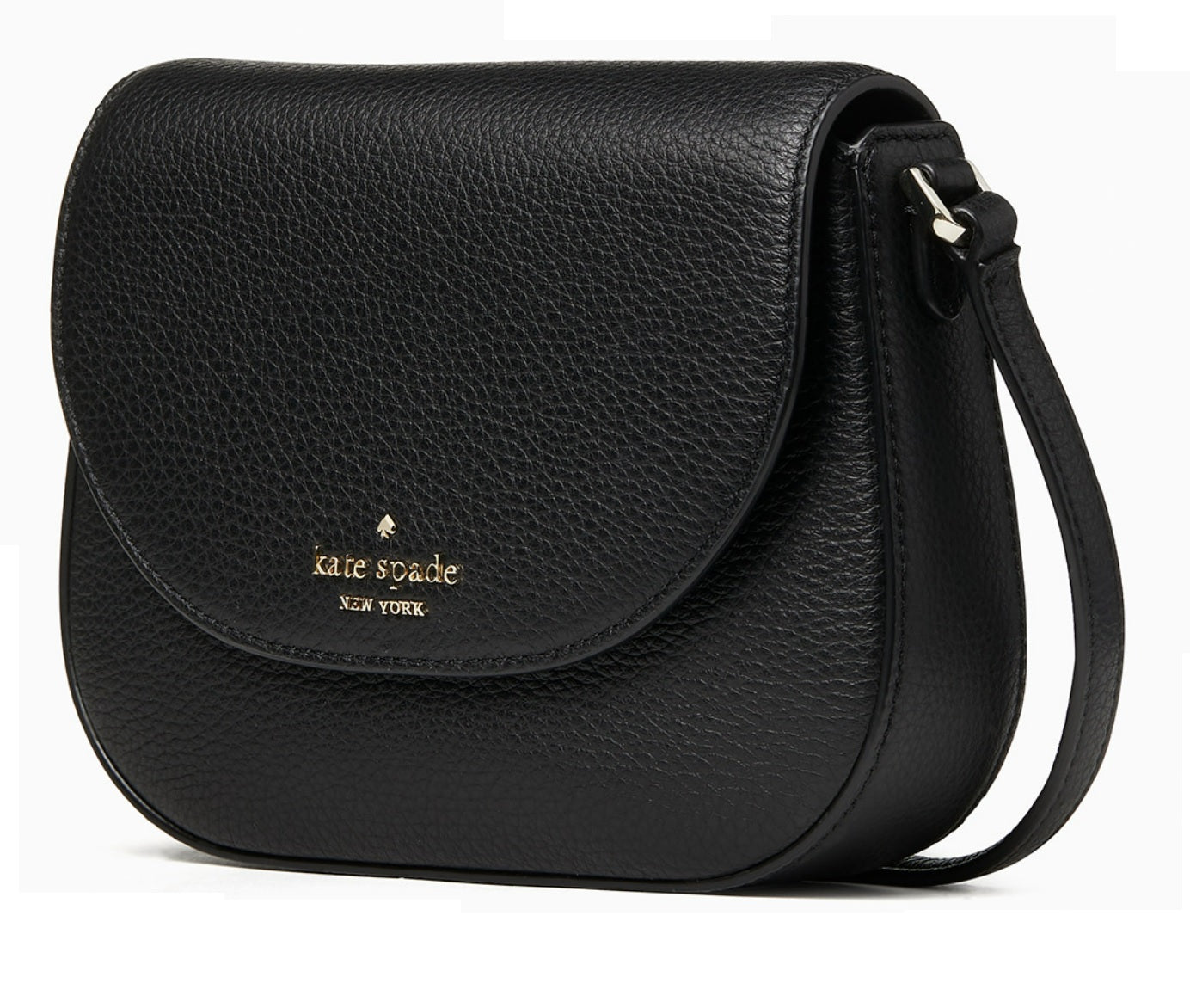 Bolsa Kate Spade Leila Mini Flap Crossbody - Negro