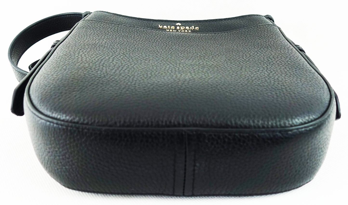 Bolsa Kate Spade Leila Pebbled Leather North - NEGRO