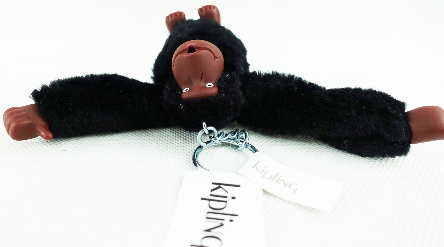 Llavero Kipling Grande Sven NEGRO
