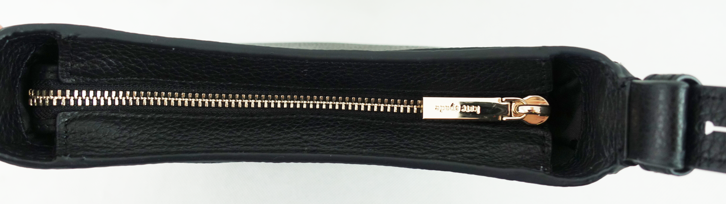 Bolsa Kate Spade Leila Pebbled Leather North - NEGRO