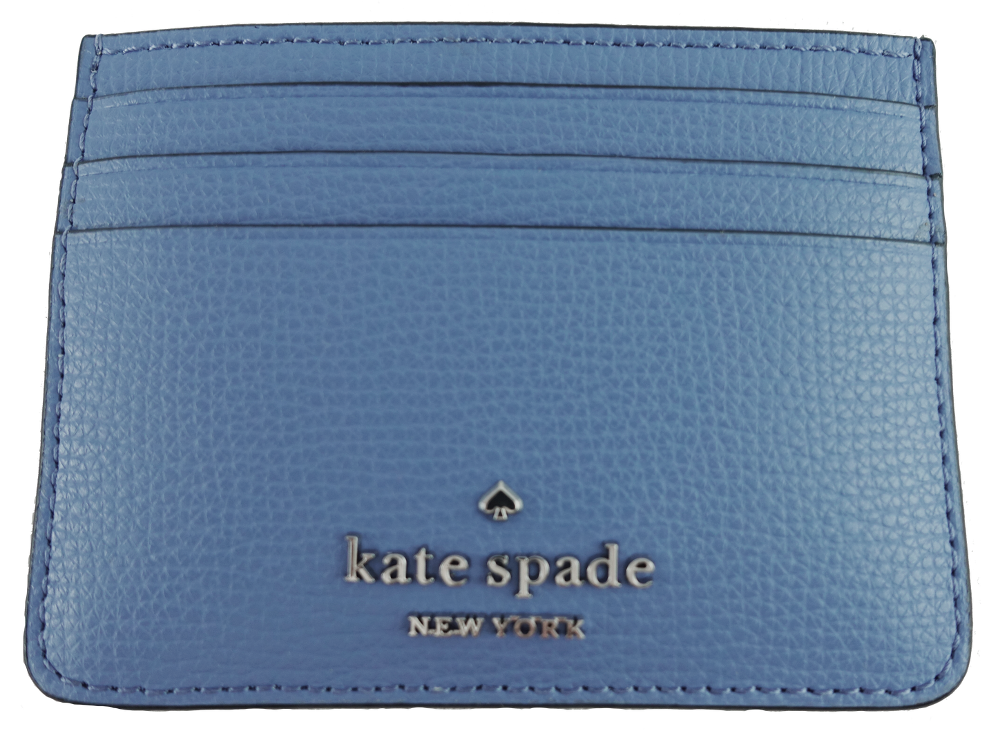 Tarjetero Kate Spade Darcy Refined Grain Leather Azul