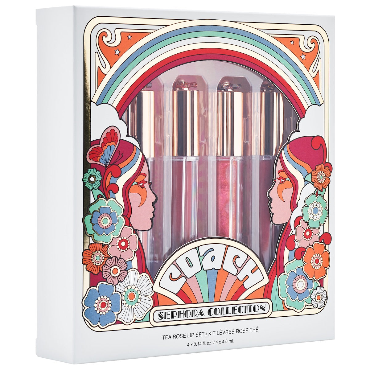 Coach X Sephora Collection Tea Rose Lip Gloss Set