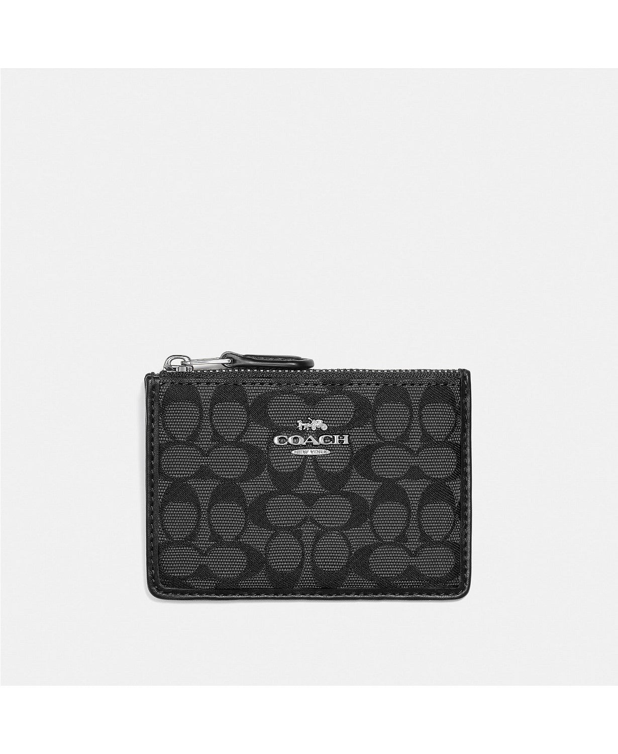 Tarjetero Coach Para Dama Signature Jacquard Mini ID Skinny Wallet - illa Elite Fashion Suppliers