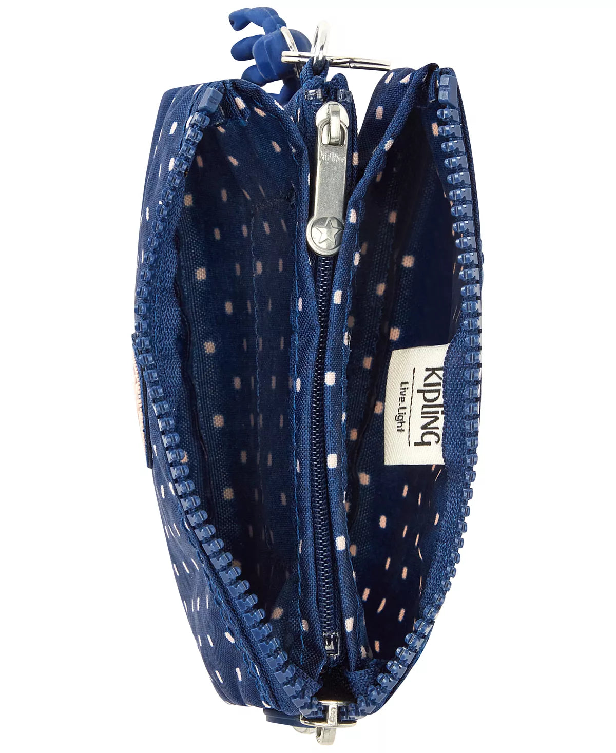 Monedero Kipling Creativity Small Pouch Soft Dot Blue