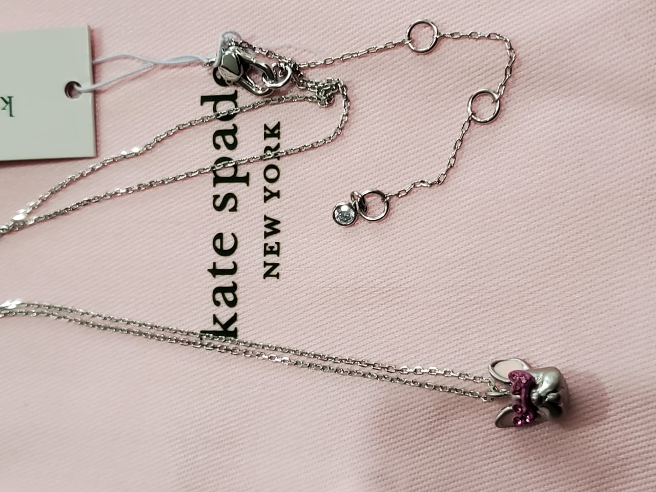 Collar Dije Kate Spade Francois French Bulldog Necklace - illa Elite Fashion Suppliers