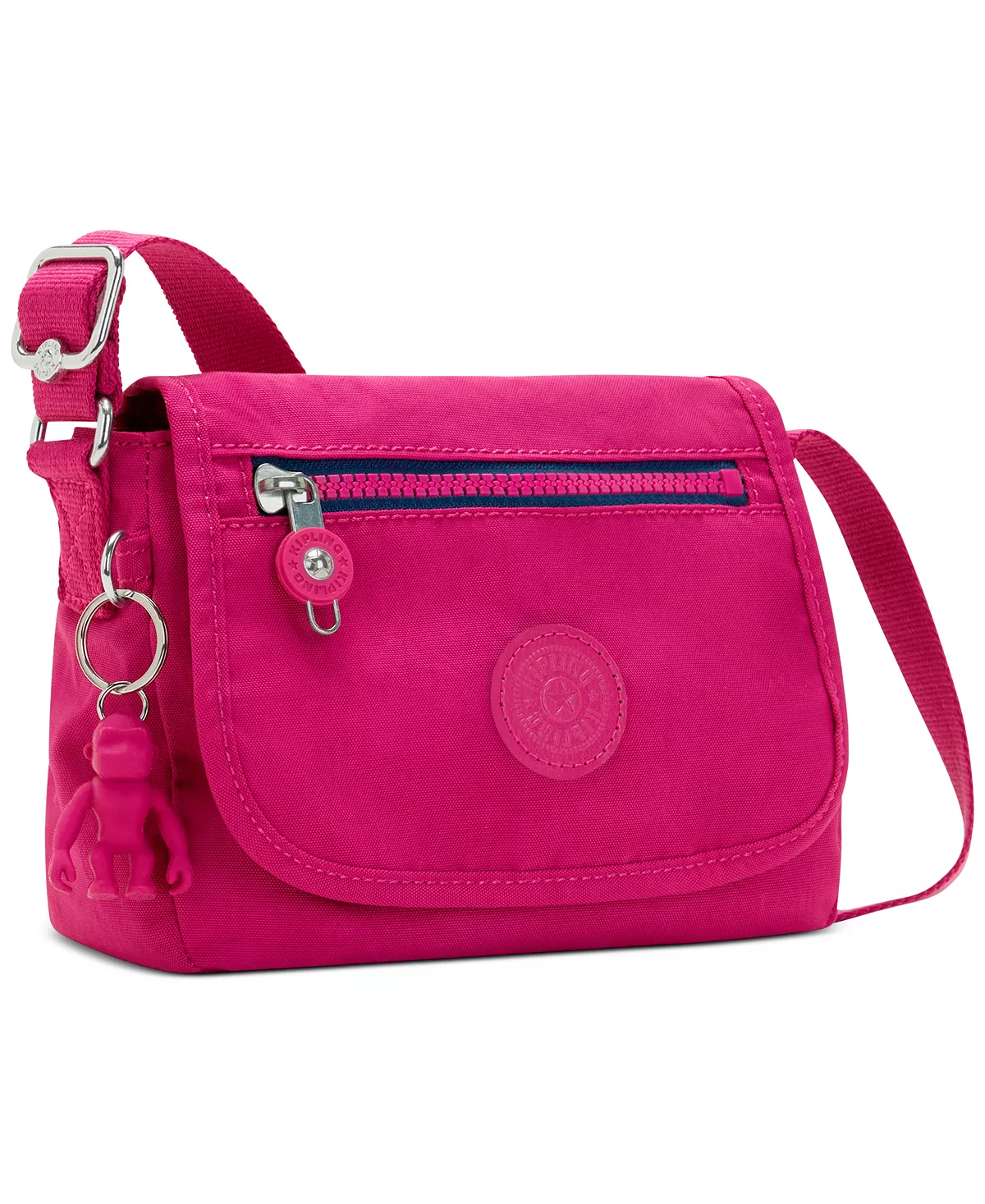 Kipling Sabian Crossbody Bag PINK Fuchsia