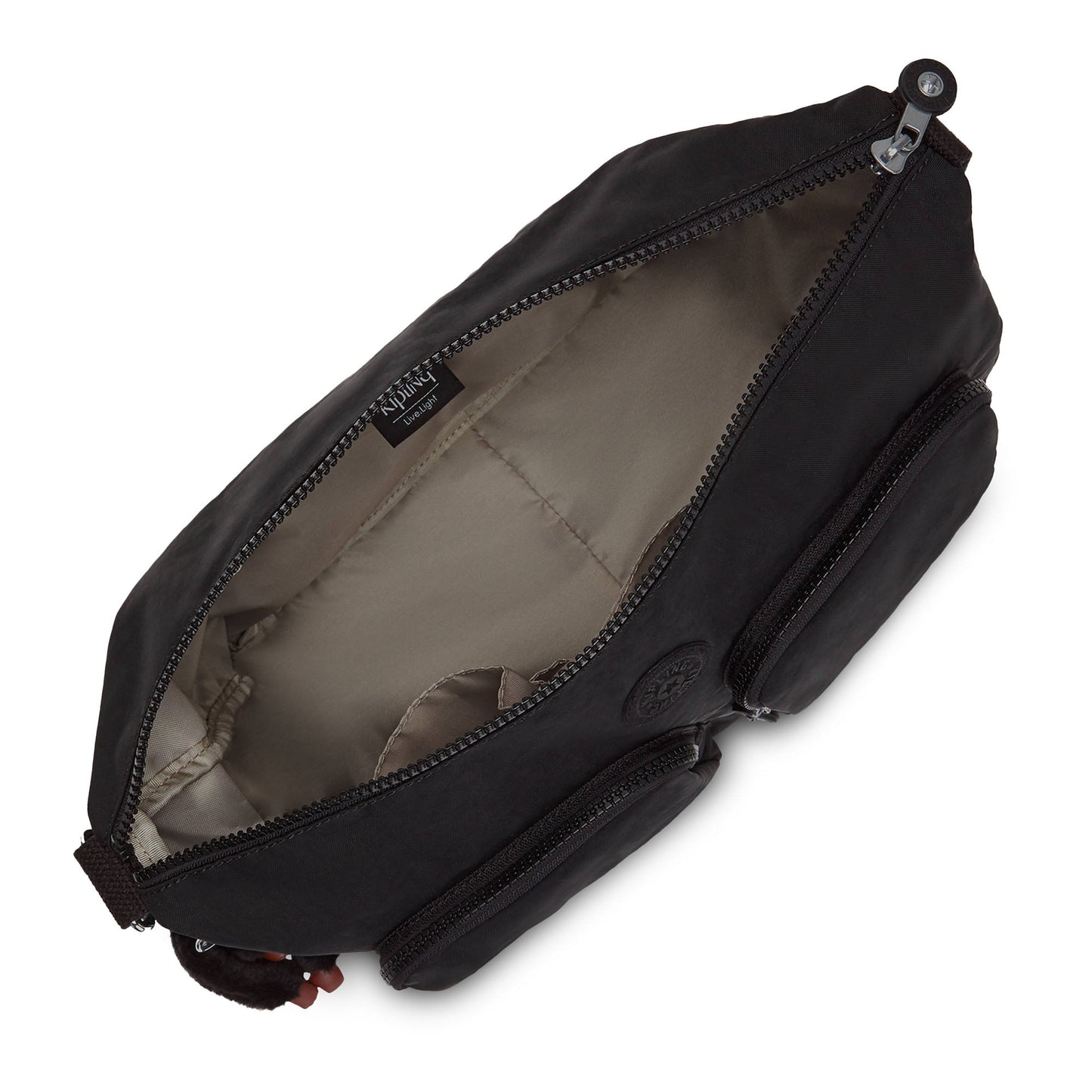 Bolsa Kipling Sidney Crossbody Bag - Negro Chango Peludo
