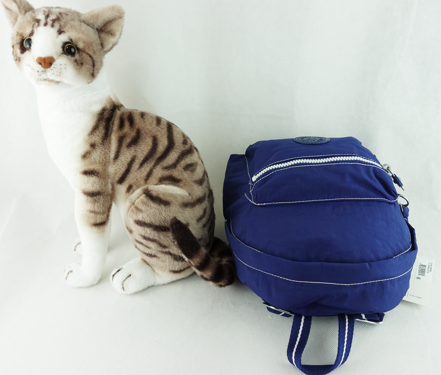 Mochila Kipling Mediana Reposa Azul Rey