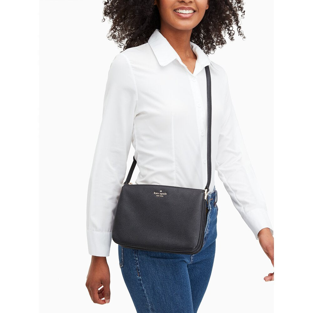 Bolsa Kate Spade Leila Triple Gusset Crossbody