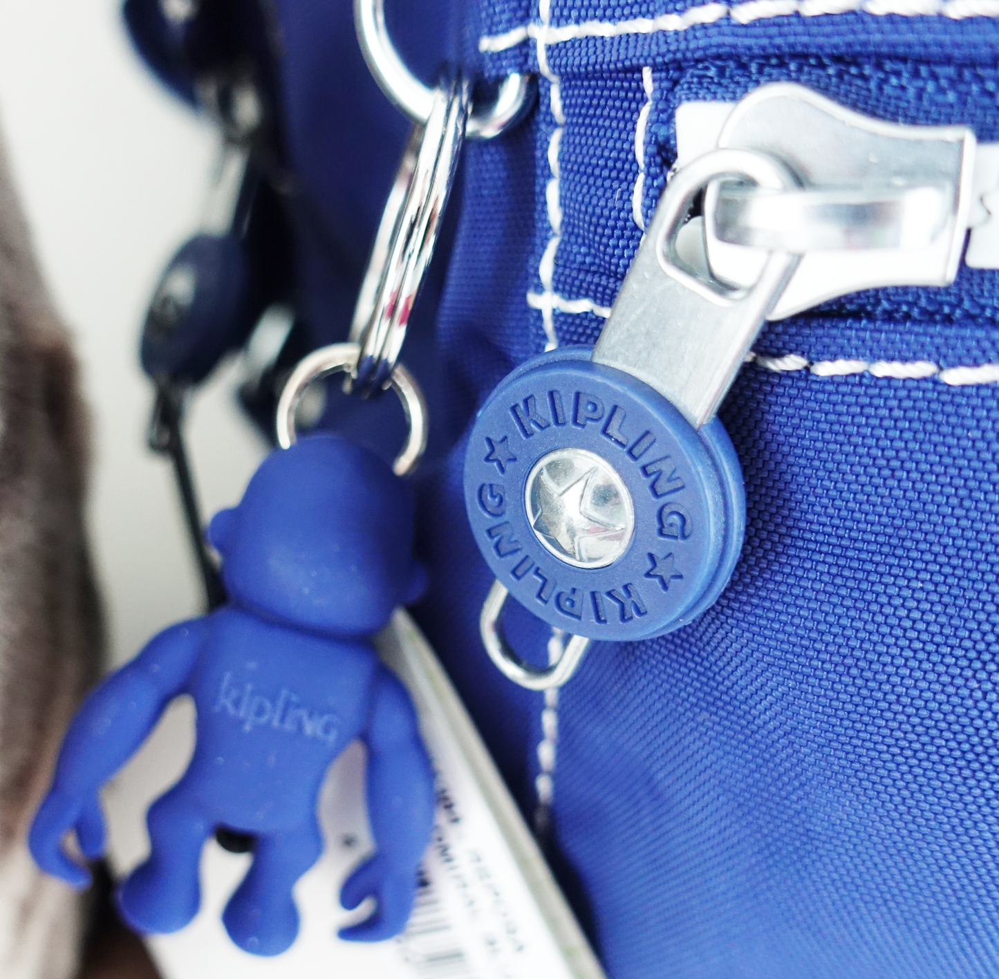 Mochila Kipling Mediana Reposa Azul Rey