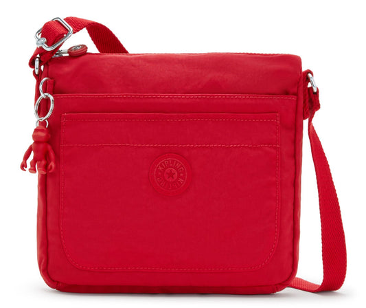 Bolsa Kipling Sebastian Red Rouge