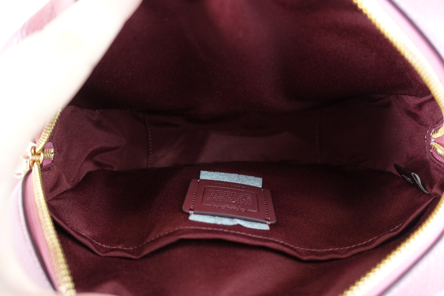 Bolsa Coach  Jamie Camera Bag- Gold/Rouge