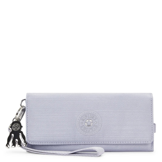 Cartera Kipling Rubi Large Metallic - Frosted Lavender Gloss