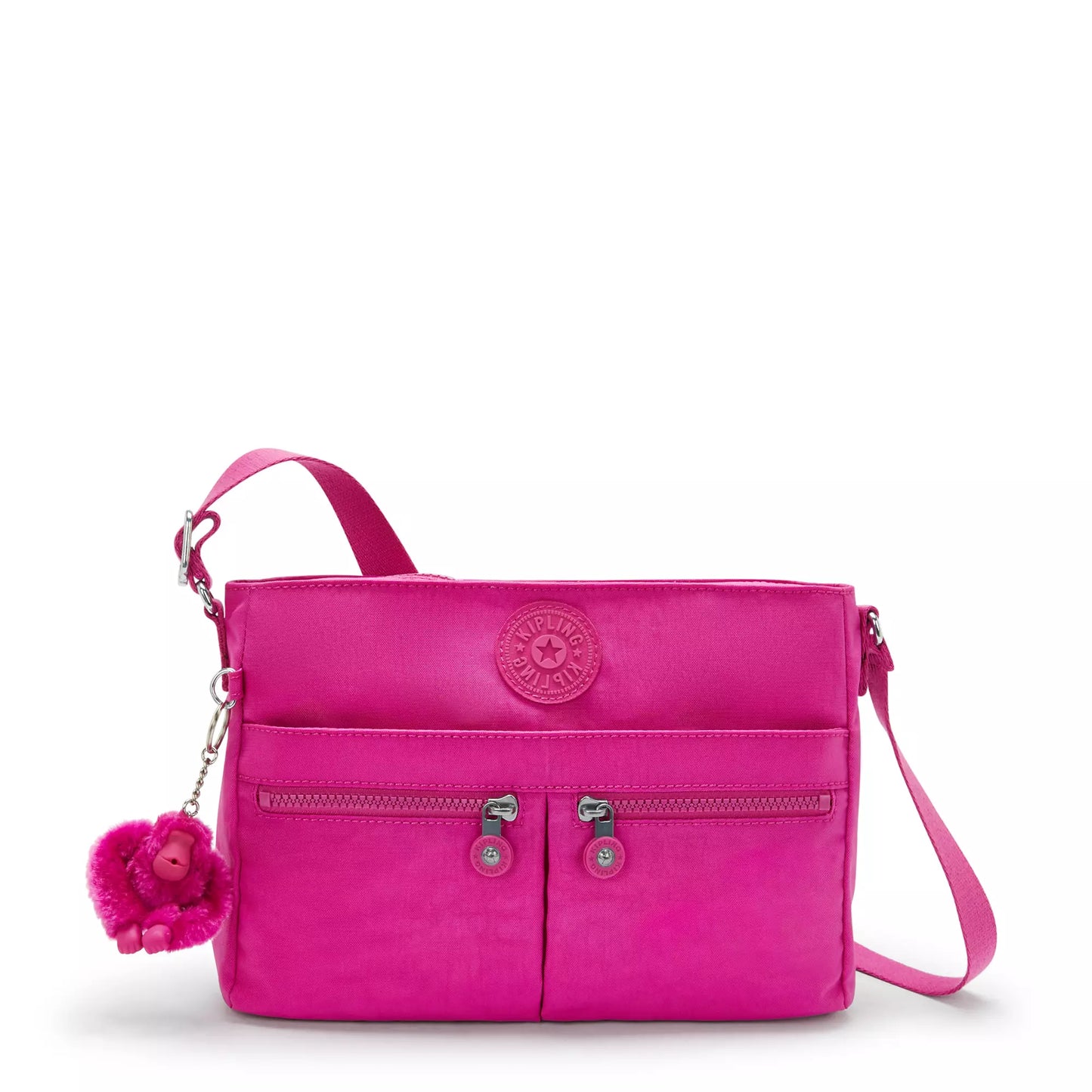 Bolsa Kipling New Angie Crossbody Rosa Fuchsia