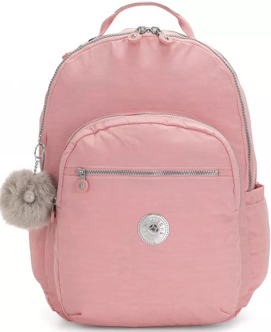 Mochila Kipling Seoul Extra Grande 17" Laptop Backpack - BRIDAL ROSE