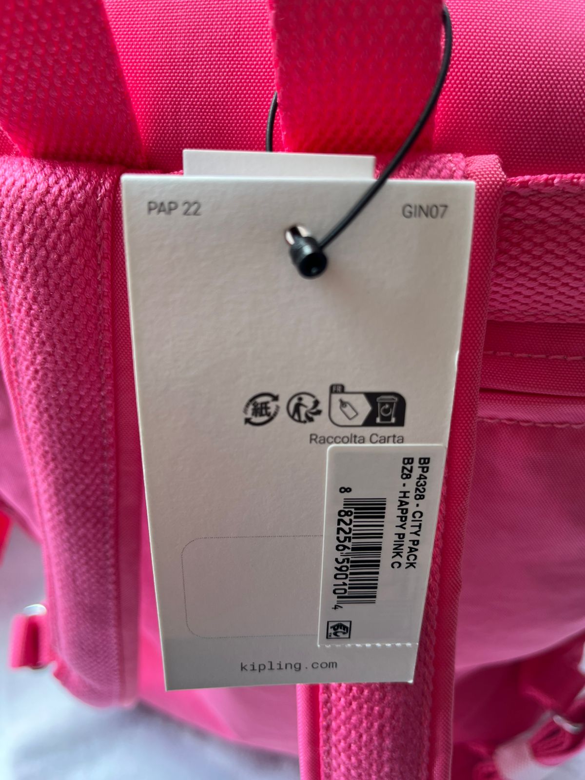 Mochila Kipling City Pack Backpack - Rosa Fucsia