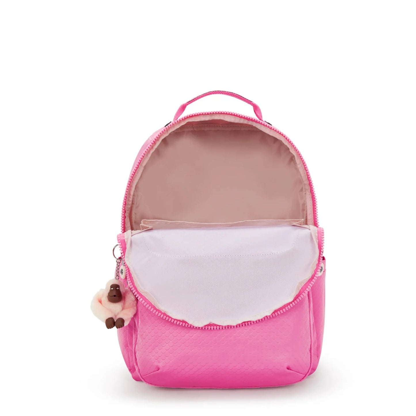 Mochila Kipling Seoul Grande 15" Laptop - Pink Mermaid Embossed
