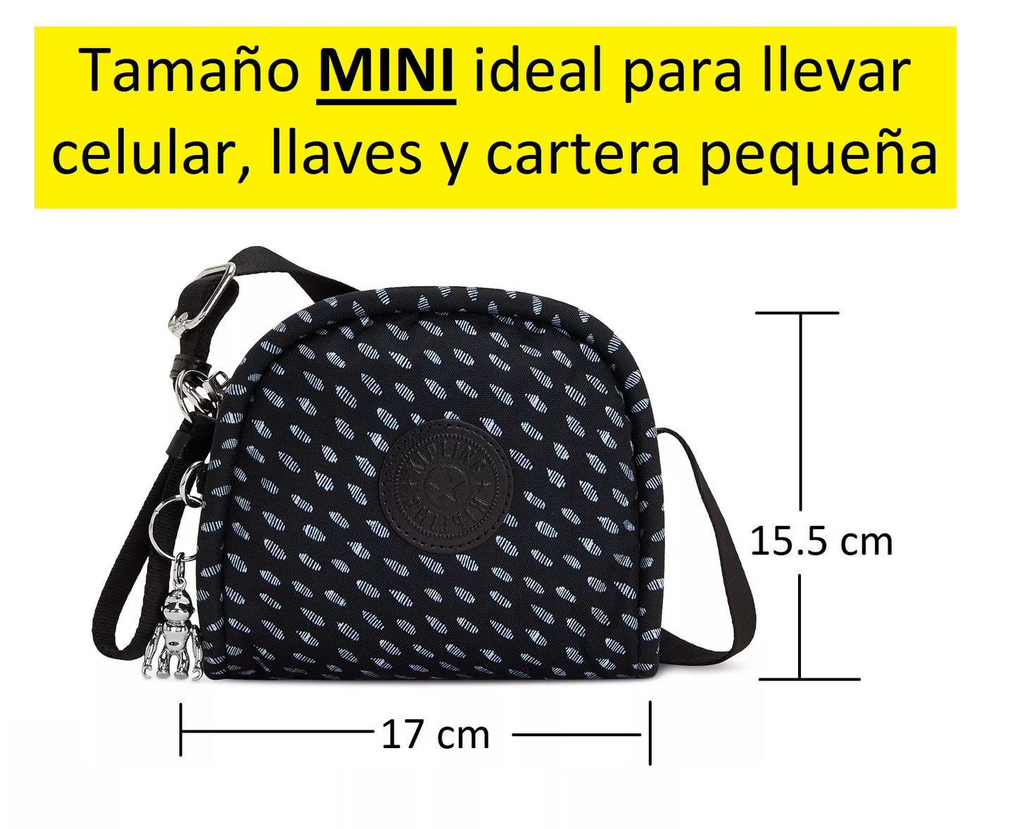 Bolsa Kipling Jesper Mini Crossbody Bag ULTIMATE DOTS M5