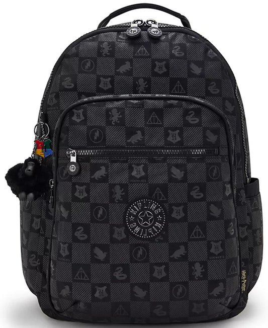 Mochila Kipling Seoul Grande Negro Harry Potter