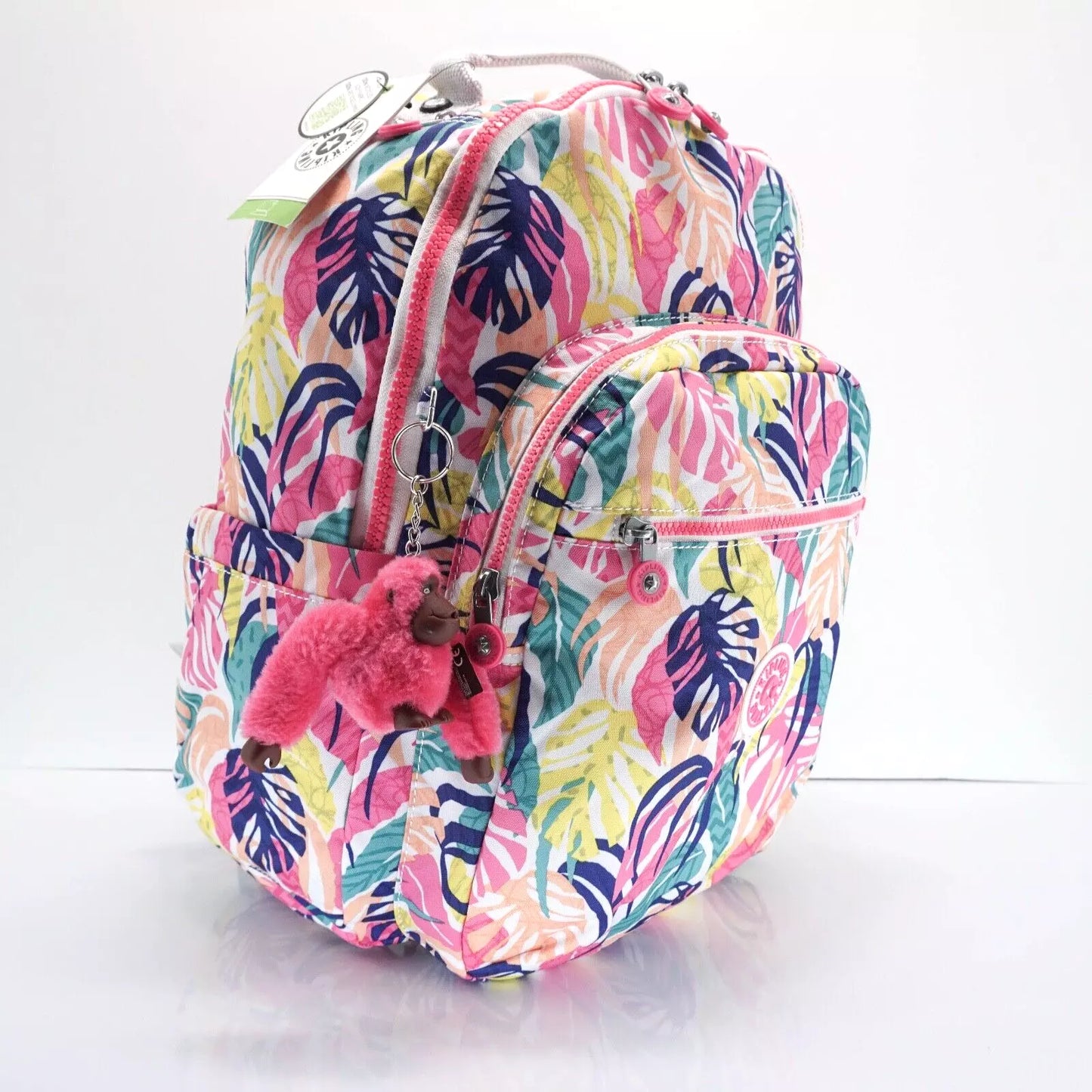 Mochila Kipling Seoul Grande 15" Backpack - PACEFUL JUNGLE PRINTED
