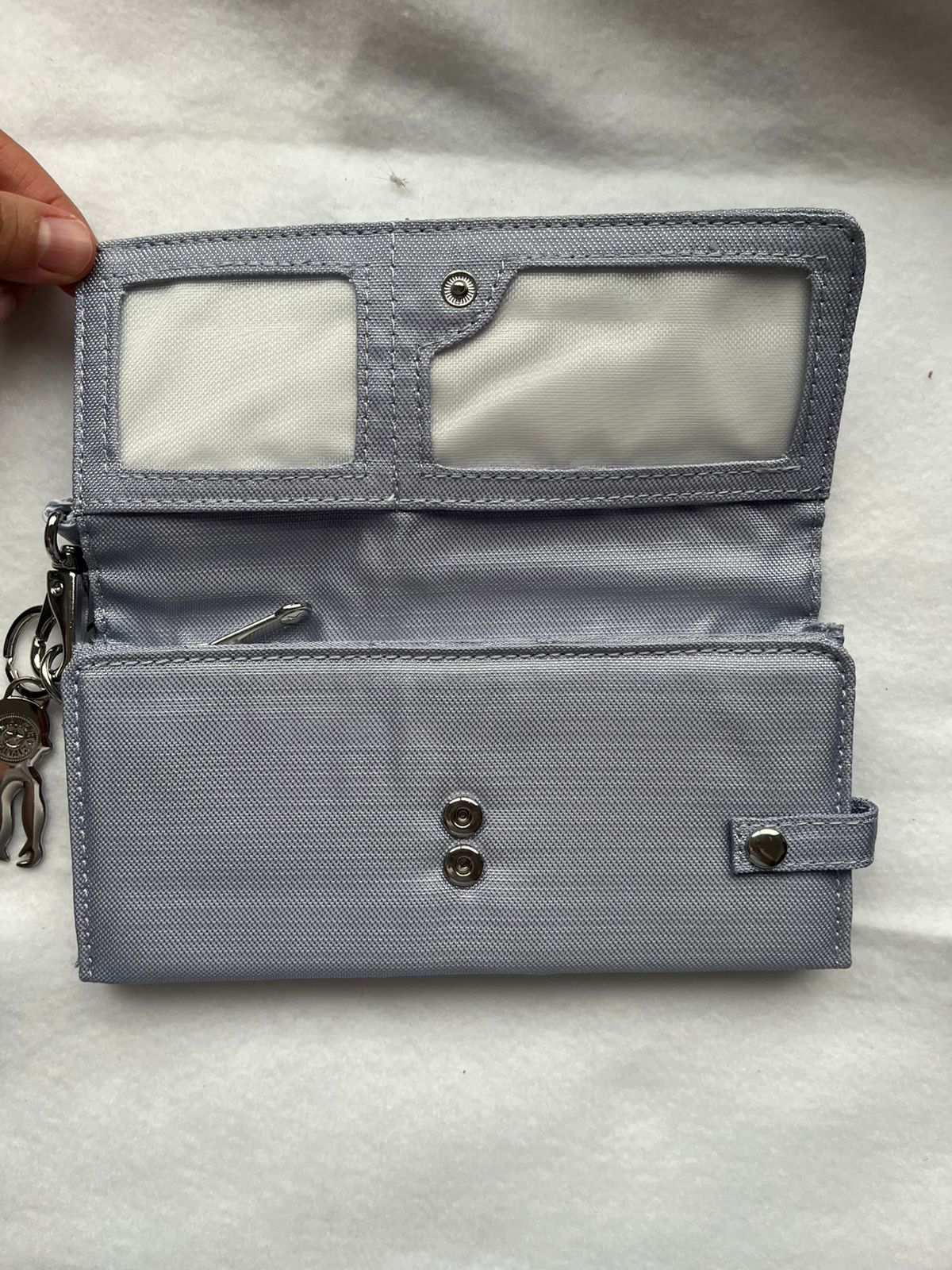 Cartera Kipling Rubi Large Metallic - Frosted Lavender Gloss