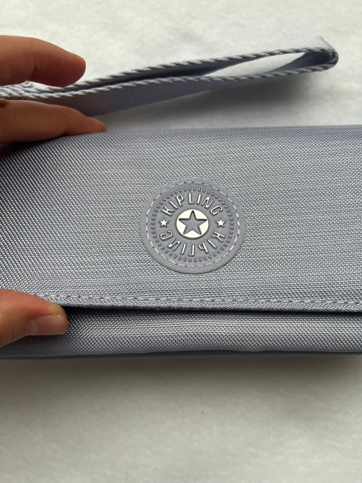 Cartera Kipling Rubi Large Metallic - Frosted Lavender Gloss