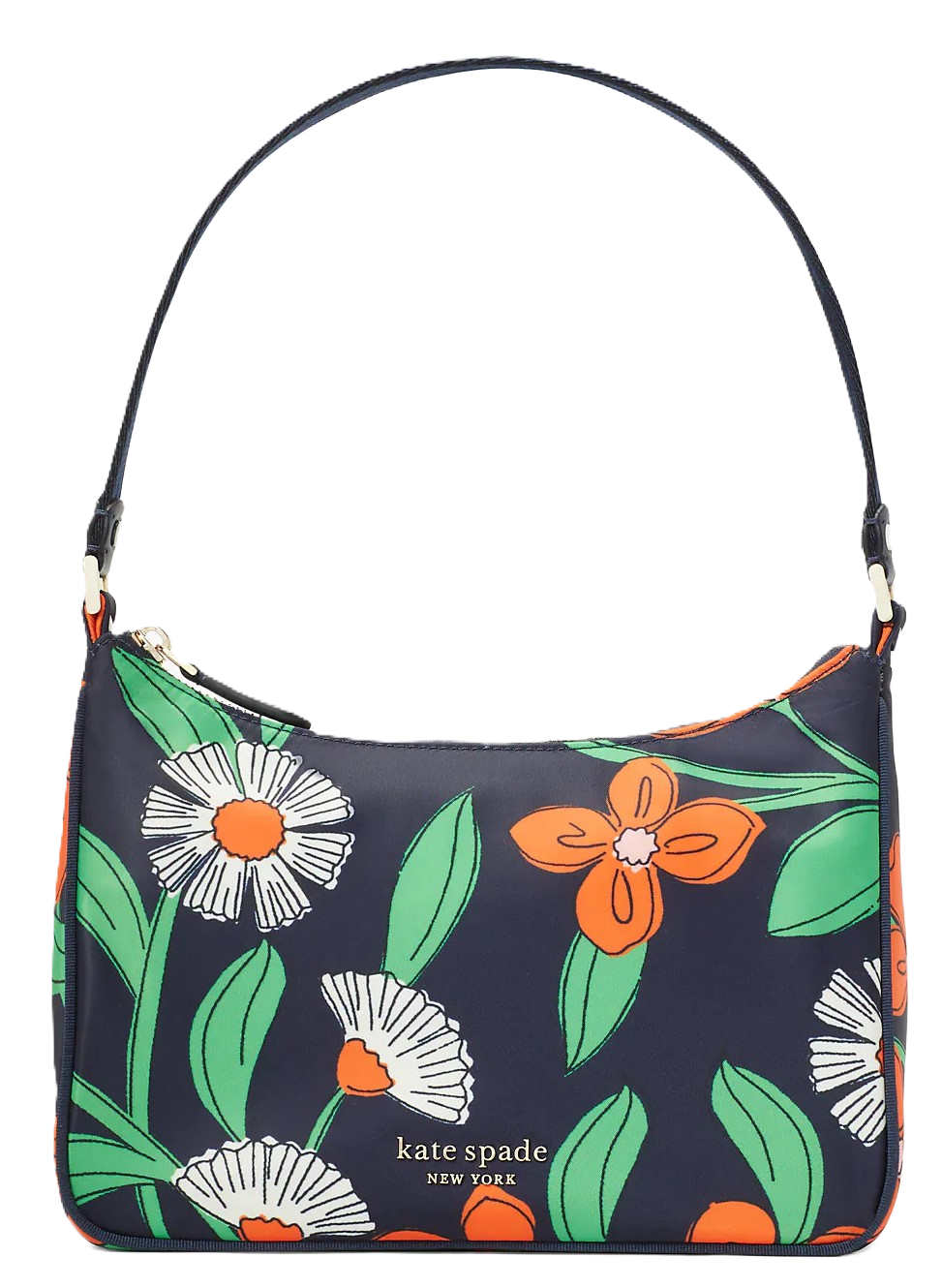 Bolsa Kate Spade The Litte Better Sam Daisy Vines Small Shoulder Bag - Rich Navy Multi