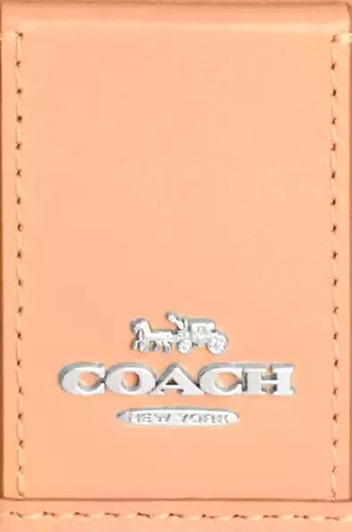 Tarjetero Coach  Mini Skinny Id Case Faded Blush