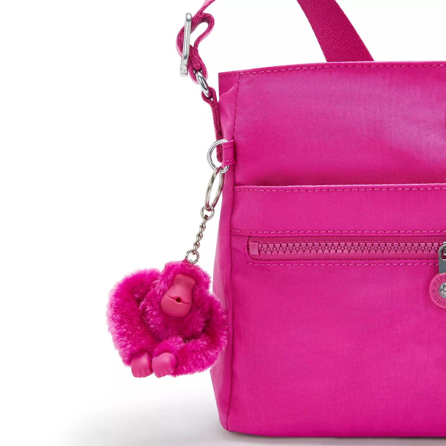 Bolsa Kipling New Angie Crossbody Rosa Fuchsia