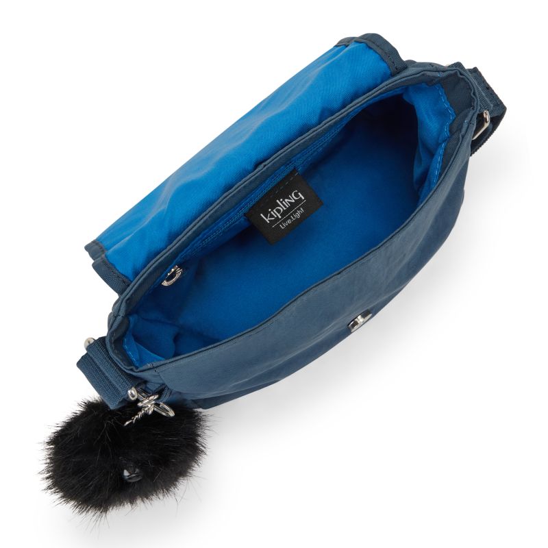 Kipling Sabian Crossbody Bag Blue Embrace