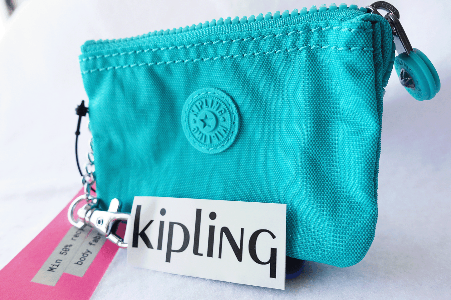 Monedero Kipling Mini Creativity  Peacock Teal