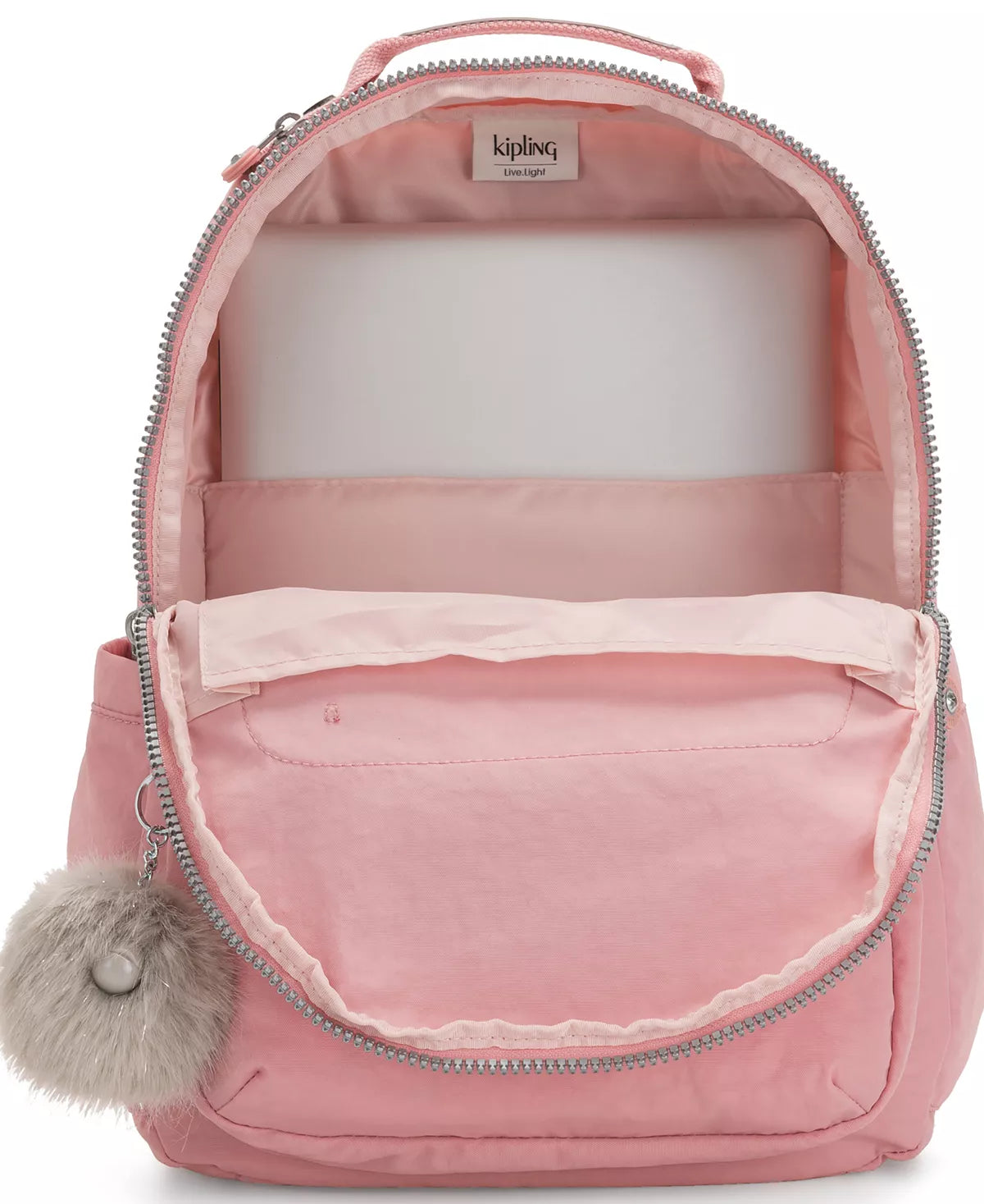 Mochila Kipling Seoul Grande 15" Laptop Backpack - BRIDAL ROSE