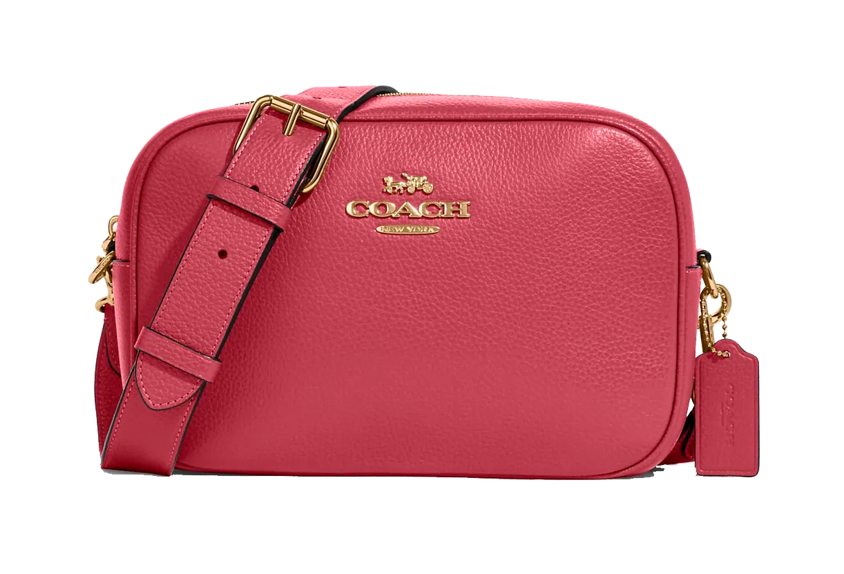 Bolsa Coach  Jamie Camera Bag- Gold/Rouge