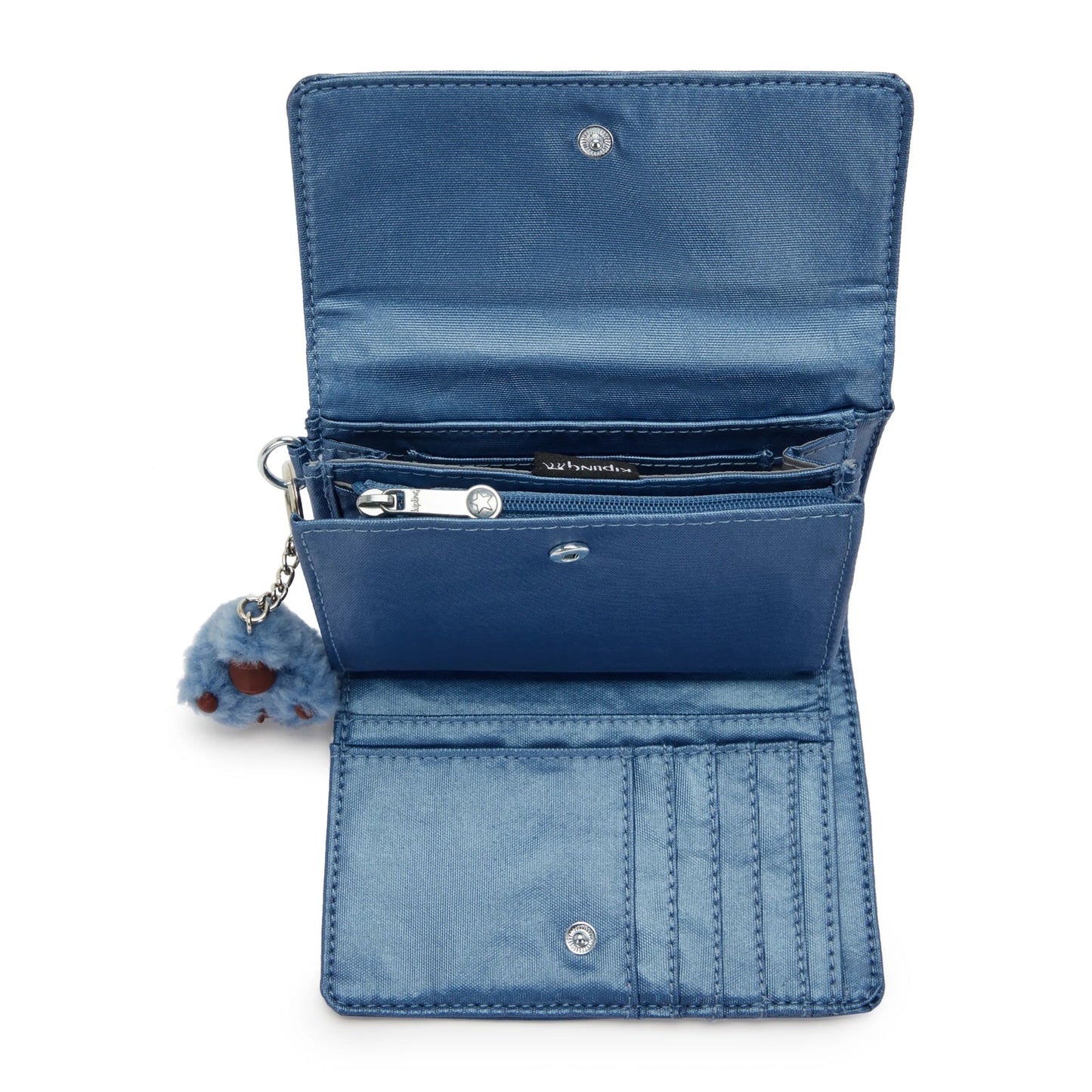 Cartera Kipling Pixi - Crystal Sapphire Metallic