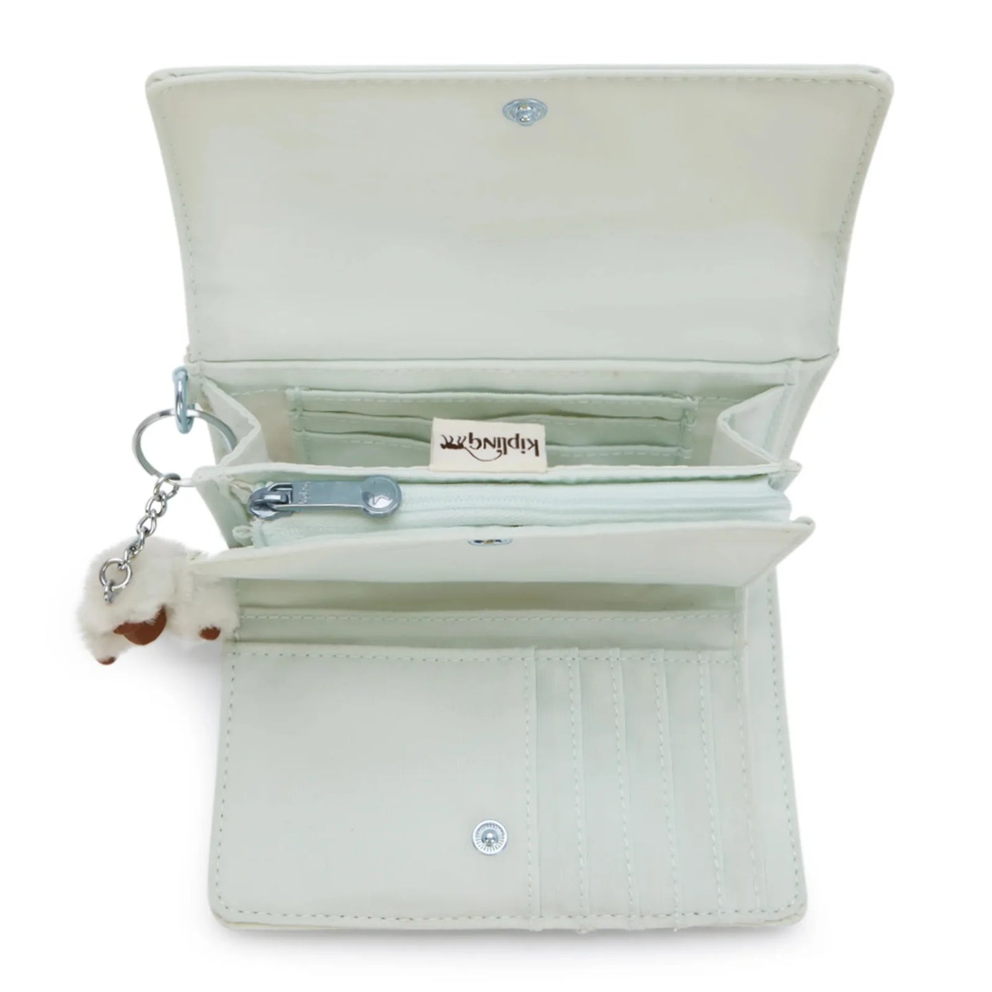Cartera Kipling Pixi Medium Organizer Wallet - Seaside Mint