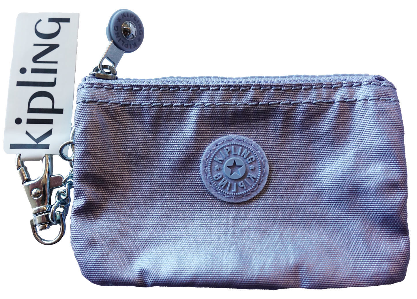 Monedero Kipling Mini Creativity Pebble Blue Metallic