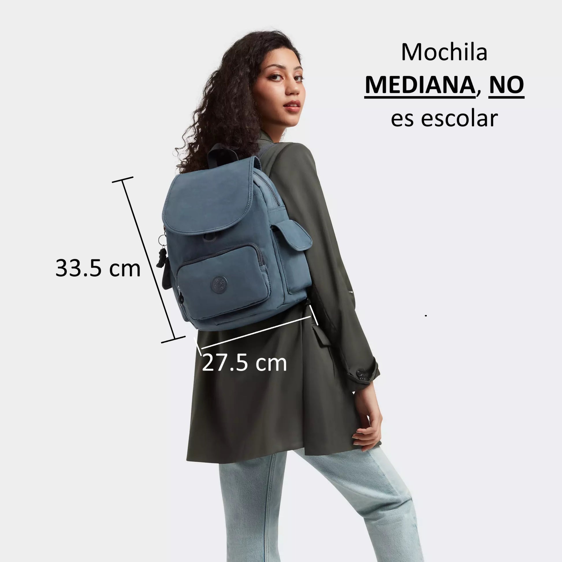 Mochila Kipling City Pack Small - Nocturnal Grey – illa Elite Fashion  Suppliers