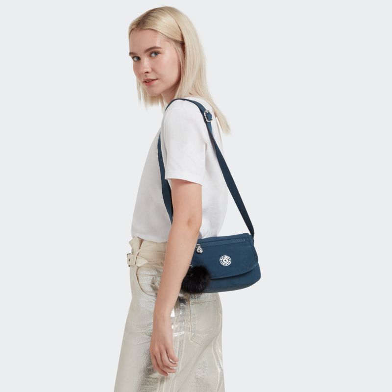 Kipling Sabian Crossbody Bag Blue Embrace