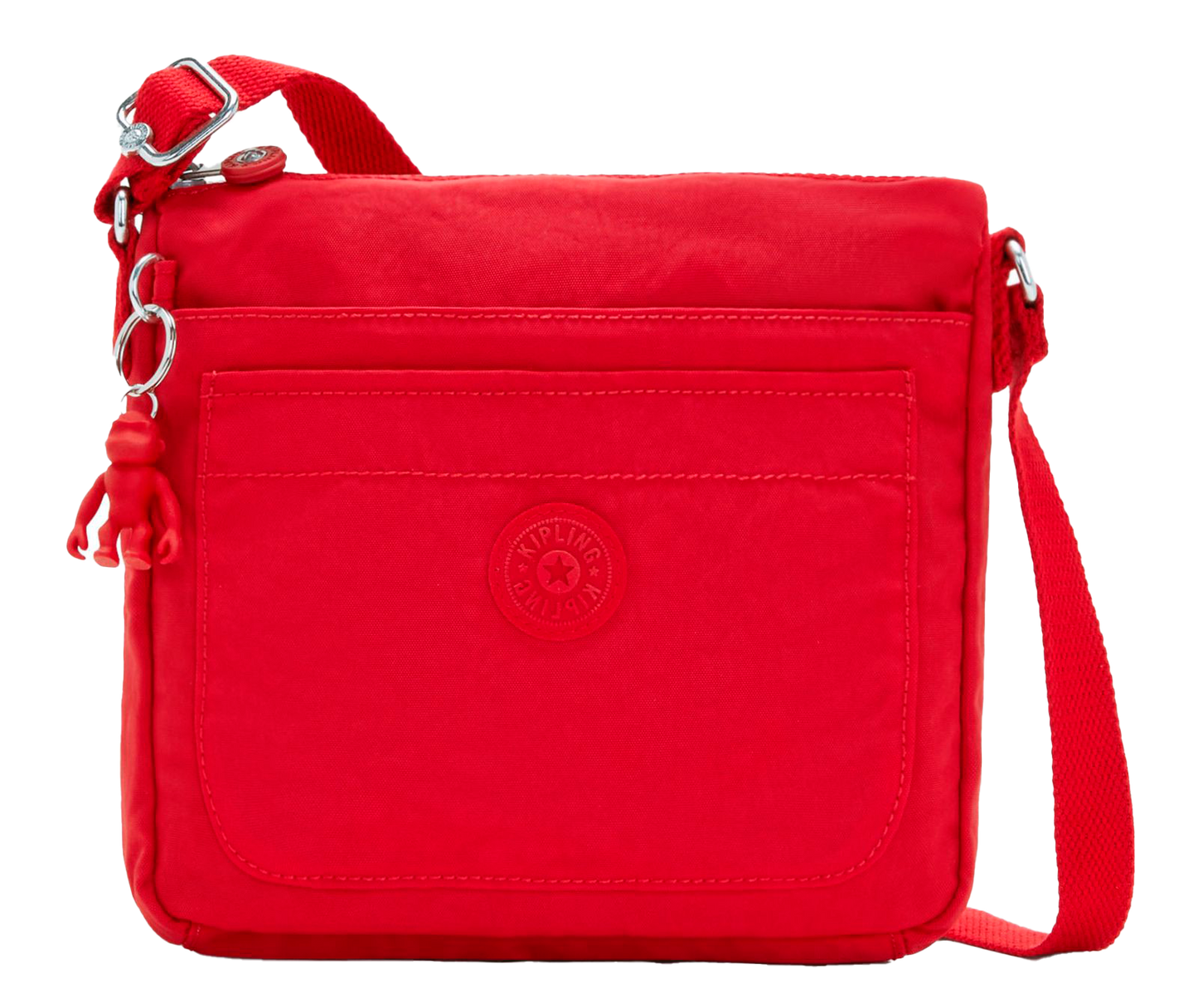 Bolsa Kipling Sebastian Red Rouge