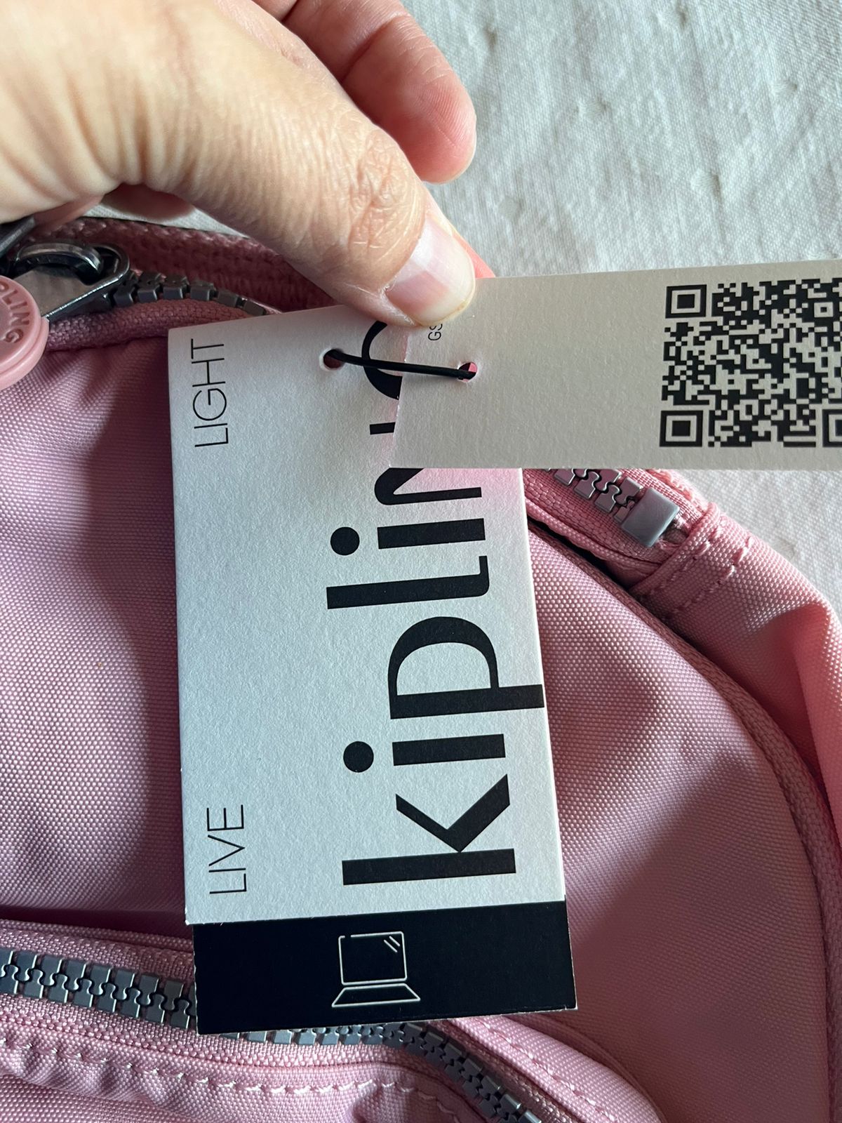 Mochila Kipling Seoul Grande 15" Laptop Backpack - BRIDAL ROSE