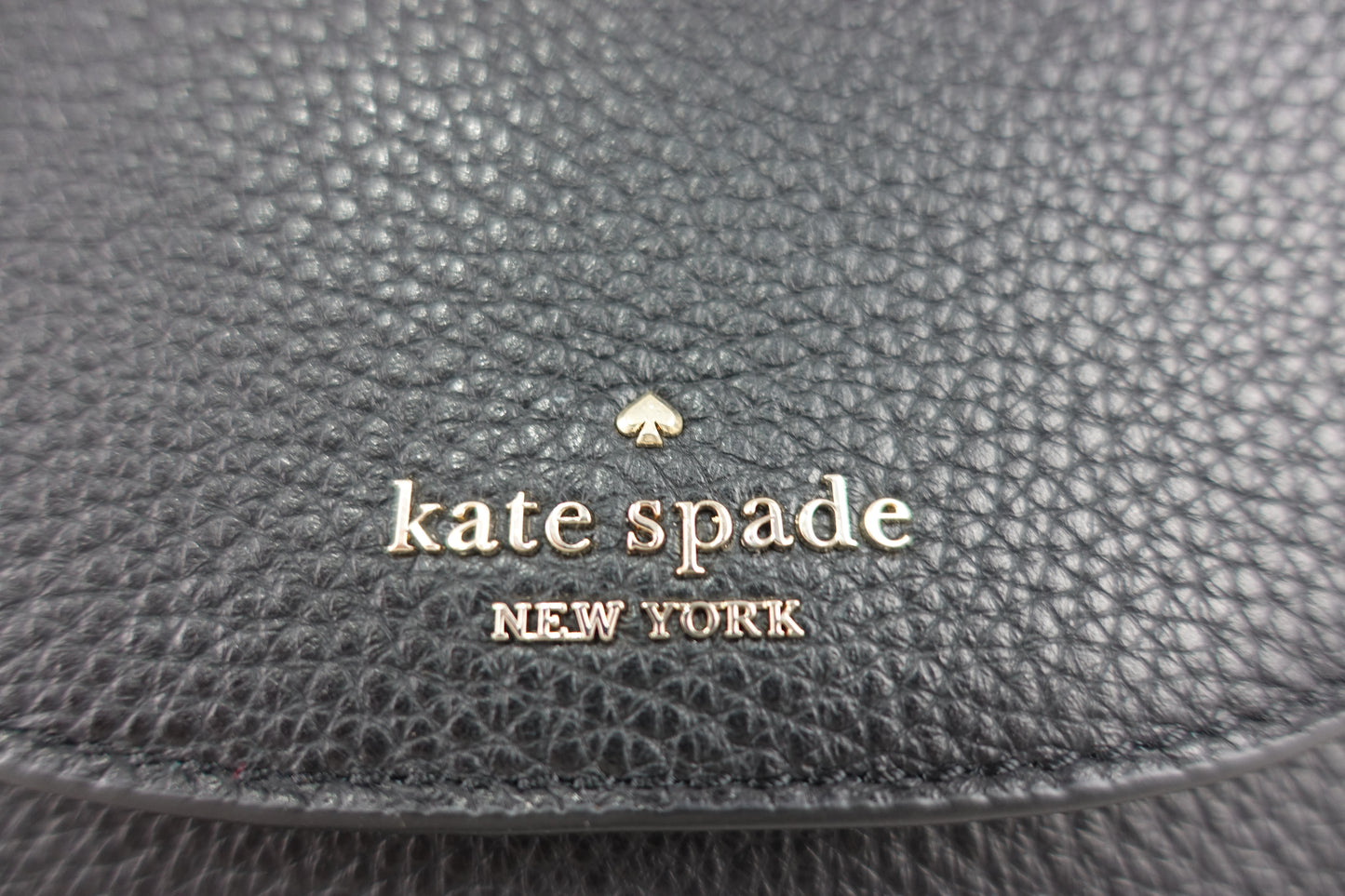 Bolsa Kate Spade Leila Mini Flap Crossbody - Negro
