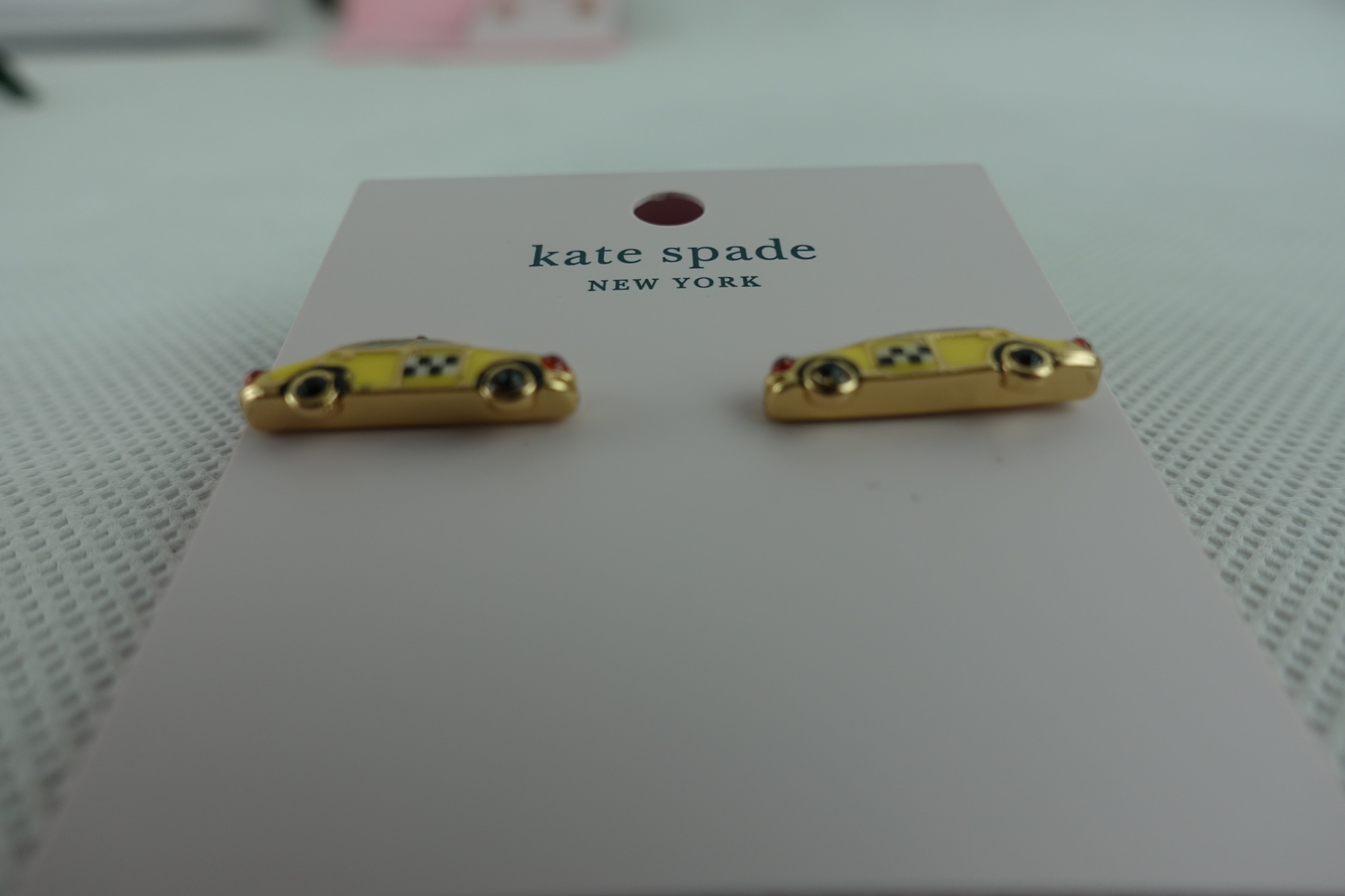 Kate spade hot sale taxi earrings