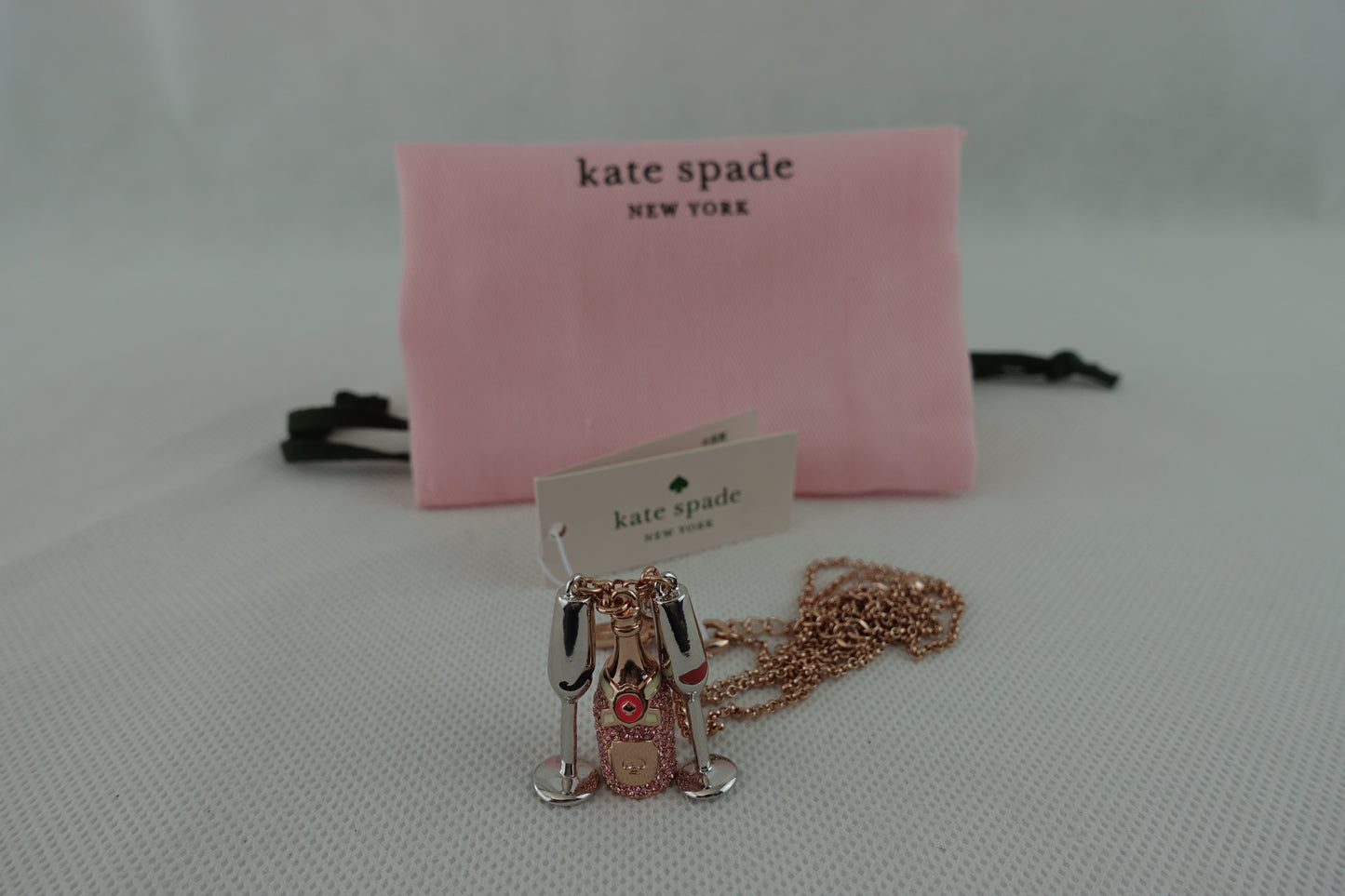 Dije Collar Kate Spade Make Magic Champagne Cluster Pendant