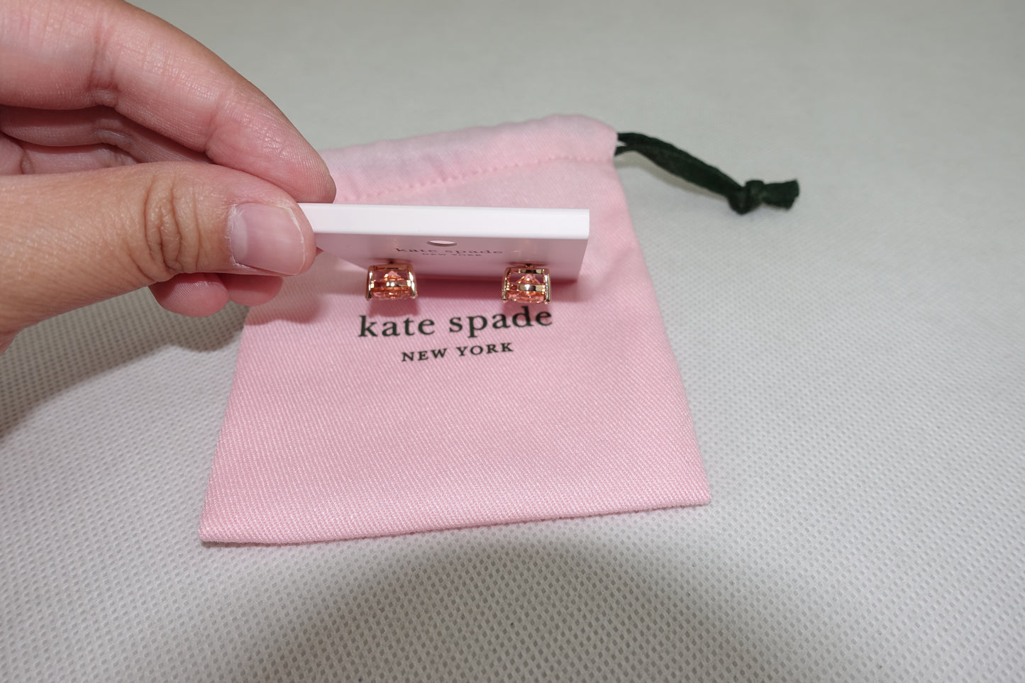 Aretes Kate Spade Rise And Shine Studs Rosa