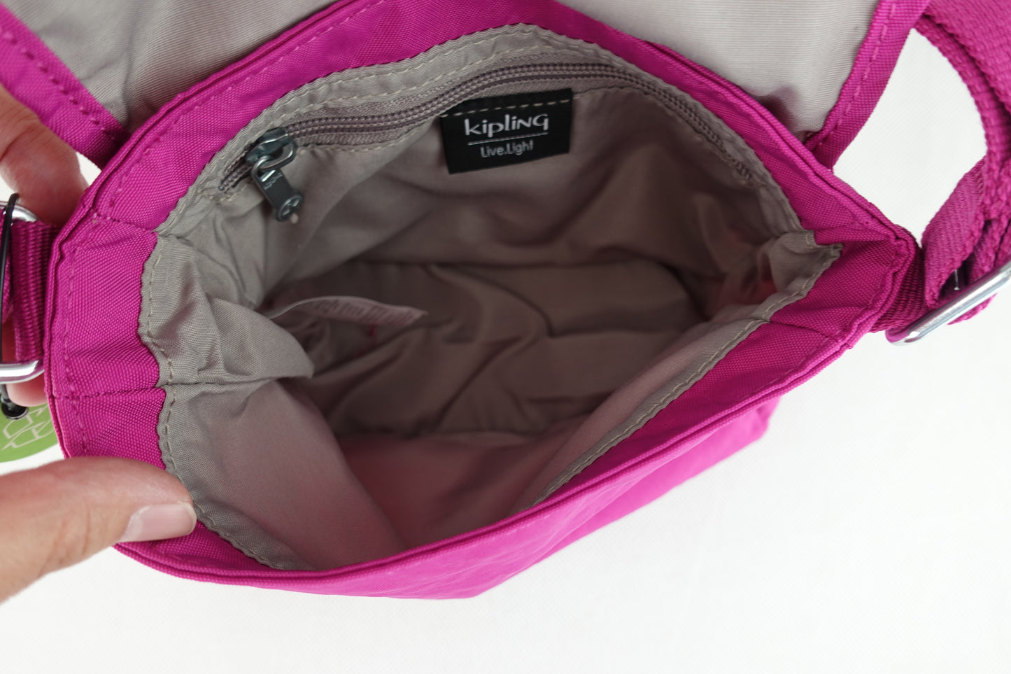 Kipling Sabian Crossbody Bag PINK Fuchsia