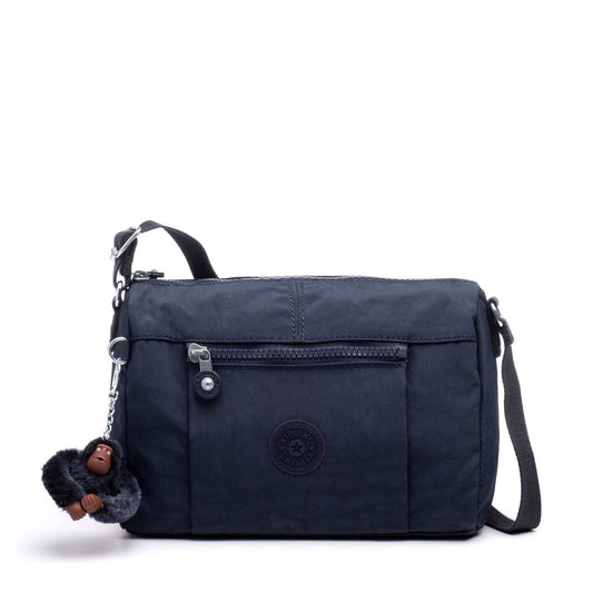 Bolsa Kipling Wes Azul Chango Peludo