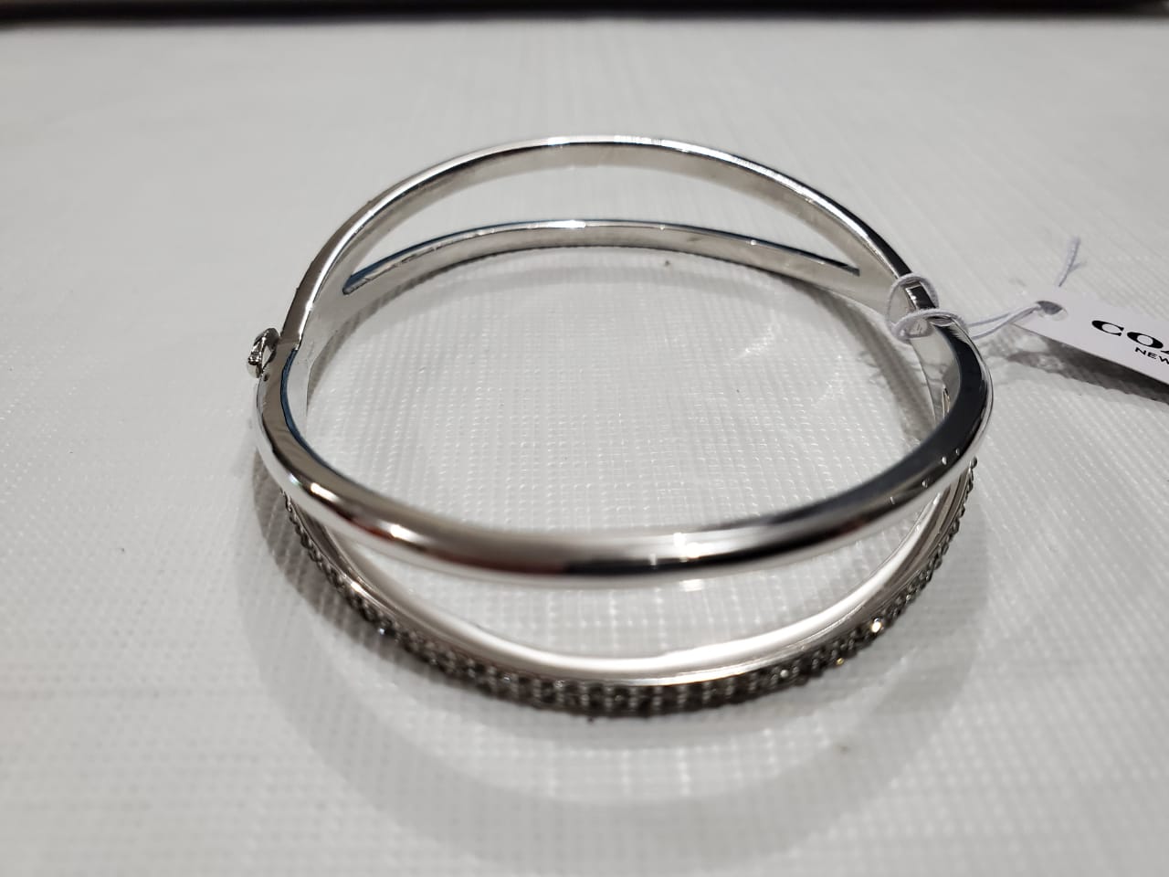 Coach criss cross deals bangle